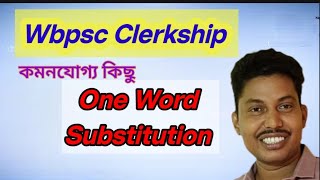 Wbpsc One word substitution [upl. by Tabshey437]