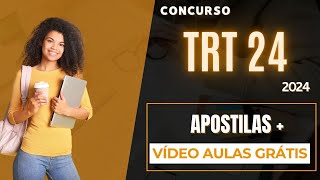 Apostila TRT 24 2024 Analista Judiciário Área Administrativa [upl. by Ettelloc]