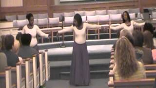 Glorious Praise Dance Martha Manuzzi [upl. by Yllac]