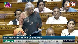 Economic Survey 20232024  Nirmala Sitharaman Tables Report in Lok Sabha  News9 [upl. by Anolla507]