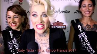 Miss Tattoo France  Les gagnantes [upl. by Ahseinaj646]