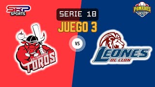 Chontales vs León Juego 3 EN VIVO  Pomares2023 [upl. by Denny]