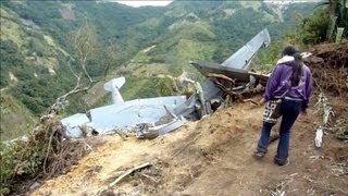 Avión militar caído en Colombia [upl. by Svetlana]