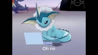 Vaporeon searches himself up [upl. by Auqinahs]