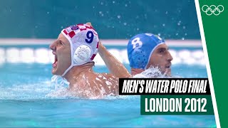 🇭🇷 🆚 🇮🇹  Croatias FIRST Water Polo Gold  Final Minutes Mens Water Polo Final  London 2012 [upl. by Hsetirp]