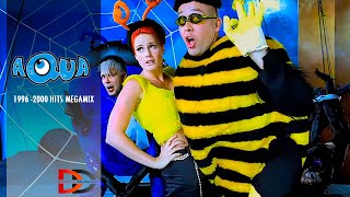 AQUA 1996  2000 hits megamix [upl. by Willy]