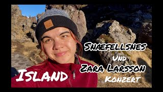 Snaefellsnes Roadtrip und Zara Larsson Konzert in Reykjavik [upl. by Vena]