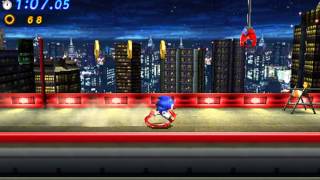 Sonic Generations 3DS  Classic Radical Highway [upl. by Nema]