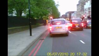 Road Rage Motorcycle Near Miss [upl. by Lamaj770]