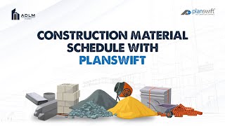 How to prepare Material Schedule with Planswift Part 1 [upl. by Ynove]