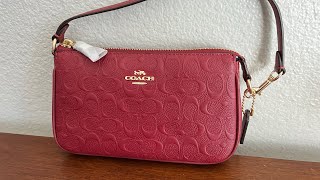 Coach Nolita 19 in Signature Leather Cherry color [upl. by Niatirb57]