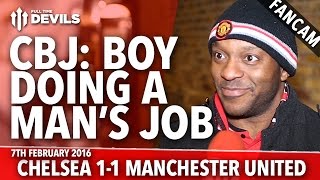 Cameron BorthwickJackson A Boy Doing A Mans Job  Chelsea 11 Manchester United  FANCAM [upl. by Aitselec]