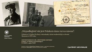 Żołnierze i mieszkańcy ziemi wadowickiej w obronie ojczyzny w 1939 r Archiwalna środa [upl. by Billye931]