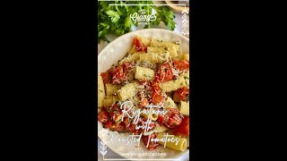 Rigatoni With Roasted Tomatoes – Easy and Delicious pasta recipe [upl. by Lauro430]