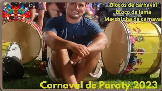 Carnaval de ParatyRJ 2023 ferias passeio carnaval [upl. by Norrv]