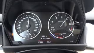 2016 BMW 2 Series 218d xDrive Gran Tourer Acceleration Test 0100 kmh 0140 [upl. by Constance]