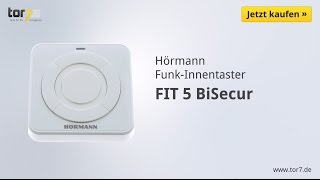 Hörmann FunkInnentaster  FIT 5 BiSecur [upl. by Anirak907]