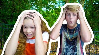 Brain Freeze Challenge MattyBRaps vs Sierra Haschak [upl. by Airolg]