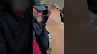 Horsehide Strips Unboxing  New Horween Order  The Tannery Row shorts [upl. by Zinn]