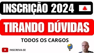 RESPONDENDO E TIRANDO DÚVIDAS SOBRE A INSCRIÇÃO 2024 PARA CONTRATAÇÃO OU CONVOCAÇÃO REDE ESTADUAL MG [upl. by Atteloj]