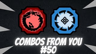 Combos From You 50  Shinobi Life 2 [upl. by Sivlek]