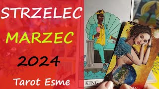 STRZELEC MARZEC 2024♐🍀 czytanie tarota tarot horoskop TarotEsme [upl. by Leahsim]