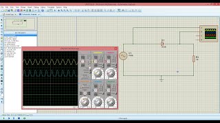 Half Wave Rectification in Proteus [upl. by Trahurn]