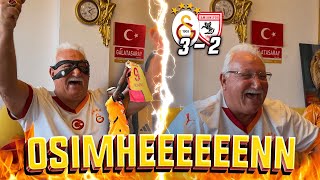 MÜMTAZREİS OSİMHEN MASKESİ TAKTI OSİMHEN 2 GOL ATTI GALATASARAY 32 SAMSUNSPOR galatasaray [upl. by Keever]