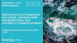 Gestion dactifs et transition écologique HoFDays2024 [upl. by Francie545]