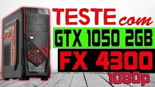 TEST FX 4300  GTX 1050 in Fortnite [upl. by Ingalls756]