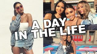 A DAY IN THE LIFE Roxette Arisa amp Yes Hipolito 2  Meeting Selena Gomez [upl. by Navonod]