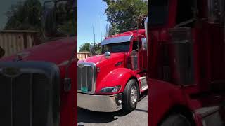 1 OF 1 Peterbilt 386 With An Air Cleaner On the Outside [upl. by Lladnor610]