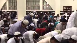 Ramadan 2015 Taraweeh prayers at Karama Mosque [upl. by Gonroff525]