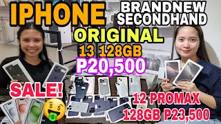 LITERAL na SALE IPHONE  IPAD BRANDNEWSECONDHAND PAUNAHAN sa TRUSTED SELLER Greenhills [upl. by Elyk]