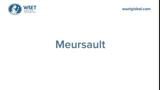 How to say it Meursault [upl. by Suoiluj283]