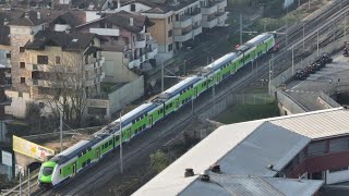 Treviglio treno urta materiale sui binari le immagini dal drone [upl. by Alpheus]