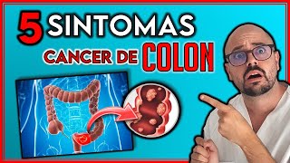 5 SÍNTOMAS que pueden INDICAR un CÁNCER DE COLON  ¡No IGNORES estos SÍNTOMAS [upl. by Abdulla]