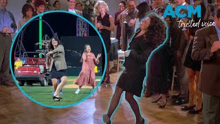 Annual Seinfeld Elaine dance contest crowns winner [upl. by Teodor]