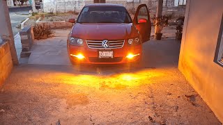 Direccionales LED Jetta Clasico DELANTERAS [upl. by Inaliel]