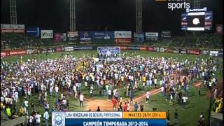 Navegantes del Magallanes CAMPEONES 2013  2014 [upl. by Zuleika]