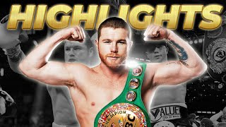 Canelo Alvarez Highlights amp Knockouts HD 2023 [upl. by Eilyab]