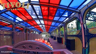 The Milky Way Express 4K On Ride POV  Tivoli Gardens  Amuseaholics [upl. by Enirahtac]