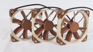 1456  Noctua NFS12A FLX PWM ULN Fans Video Review [upl. by Ajax]