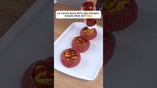 Le secret pour faire des burgers exquis chez soi‼️🤯🤤 cooking recette delicious burger pourtoi [upl. by Wistrup311]