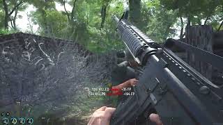 Vietnam Reenactment clip  4 kills close together SCUM 095 [upl. by Ainadi]