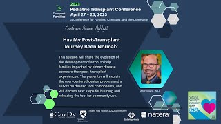 Has my posttransplant journey been normal  2023 Pediatric Transplant Conference [upl. by Stamata]