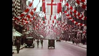 1937  Original Colour Film of King George VI Coronation [upl. by Margery]