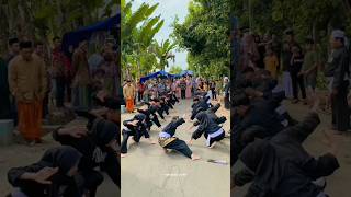 Palang Pintu pernikahan dengan Tema Pencaksilat PSHT shorts psht [upl. by Gault438]