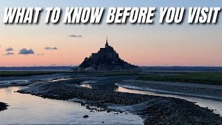 Mont SaintMichel  Everything You Need To Know Before You Go [upl. by Nesrac]