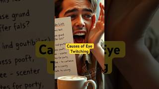 Causes of Eye Twitching EyeTwitching StressRelief HealthTips EyeHealth CaffeineEffects shorts [upl. by Llyrad]